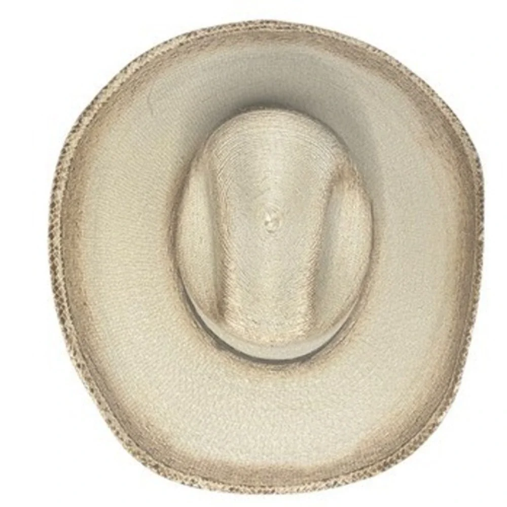 Cody‎ James 20X Natural Palm Leaf Straw Cowboy Hat 7 5/8 Ponderosa Western Hat